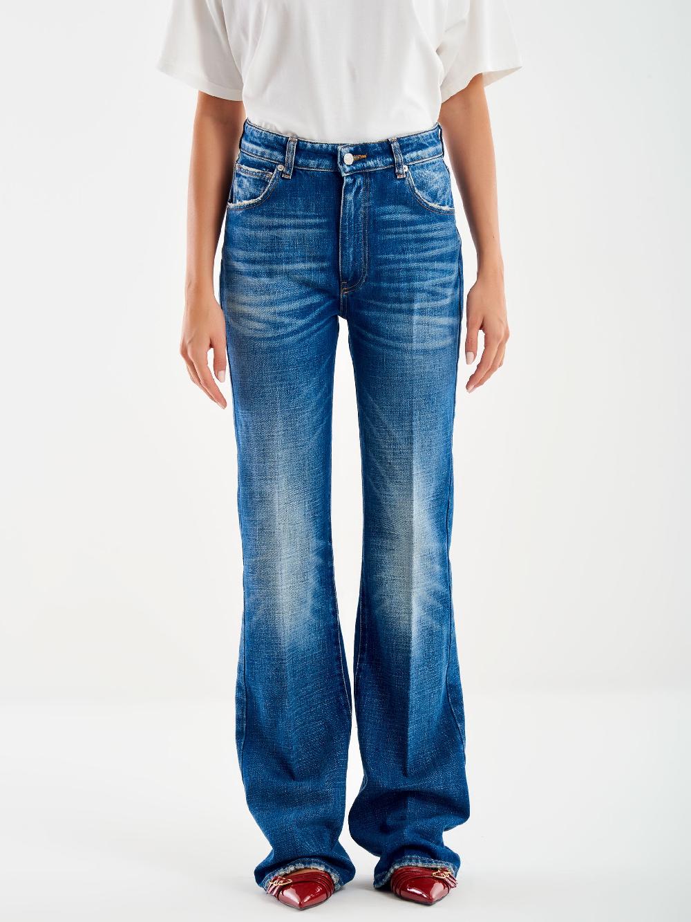 Vicolo Jeana Linette Straight Blu Vendite Flash