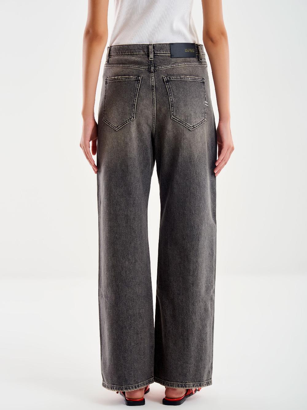 Vicolo Jeans Clio Nero Spedizione Gratuita