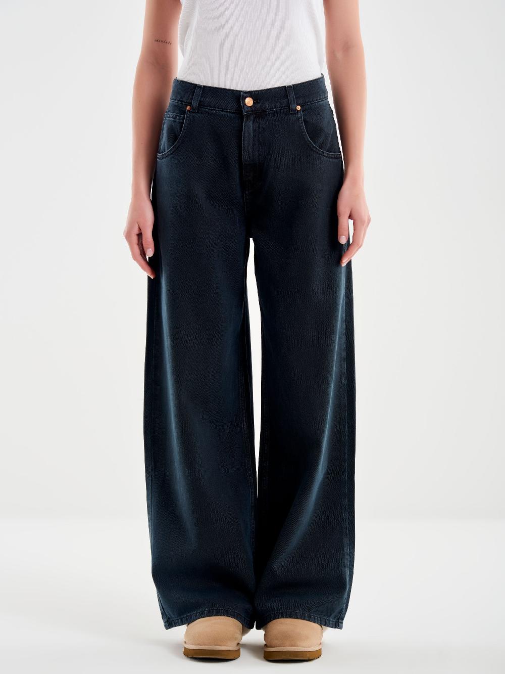 Vicolo Jeans Mia Relaxed Nero Prezzo Ridotto