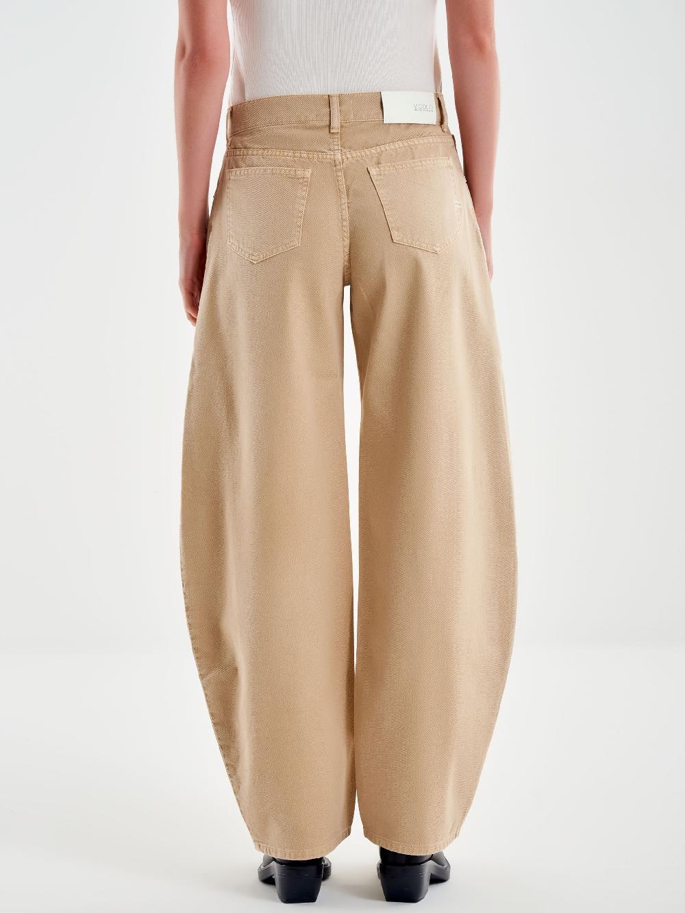 Vicolo Jeans Denise Ampio Beige Beige Sconto
