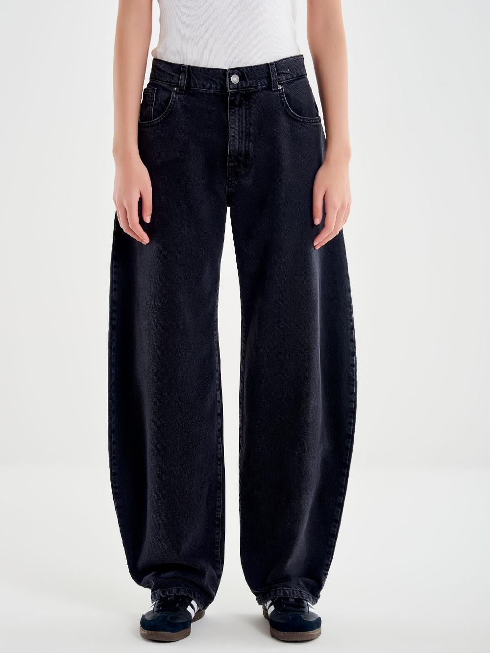 Vicolo Jeans Denise Ampio Grigio Offerta temporanea