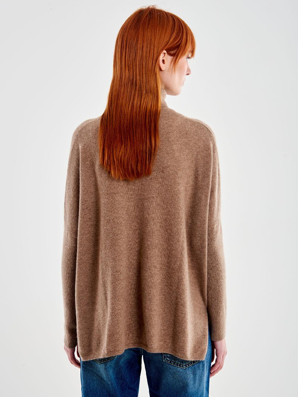 Vicolo Dolcevita 100% Cashmere Tortora Vendita