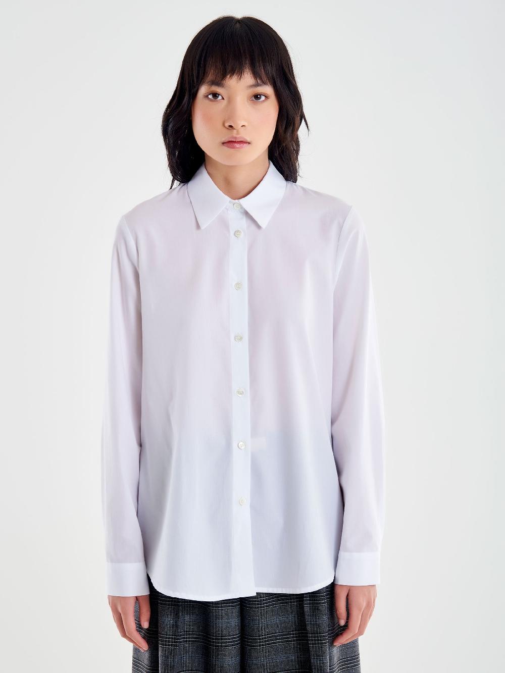 Vicolo Camicia Basic Bianco Qualità