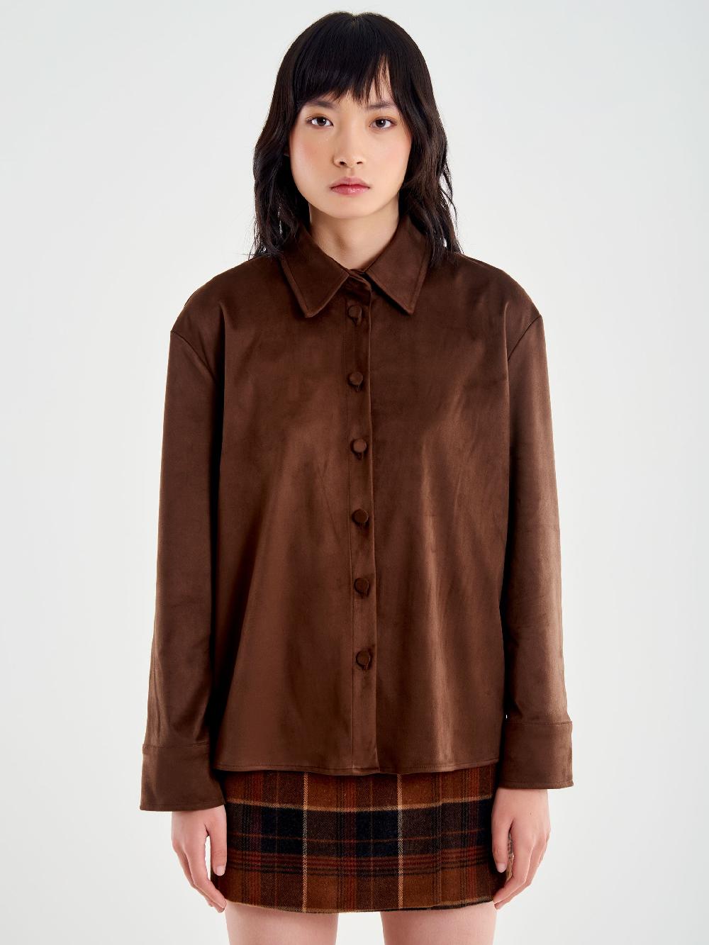Vicolo Camicia Over in Alcantara Moro Pezzi Unici