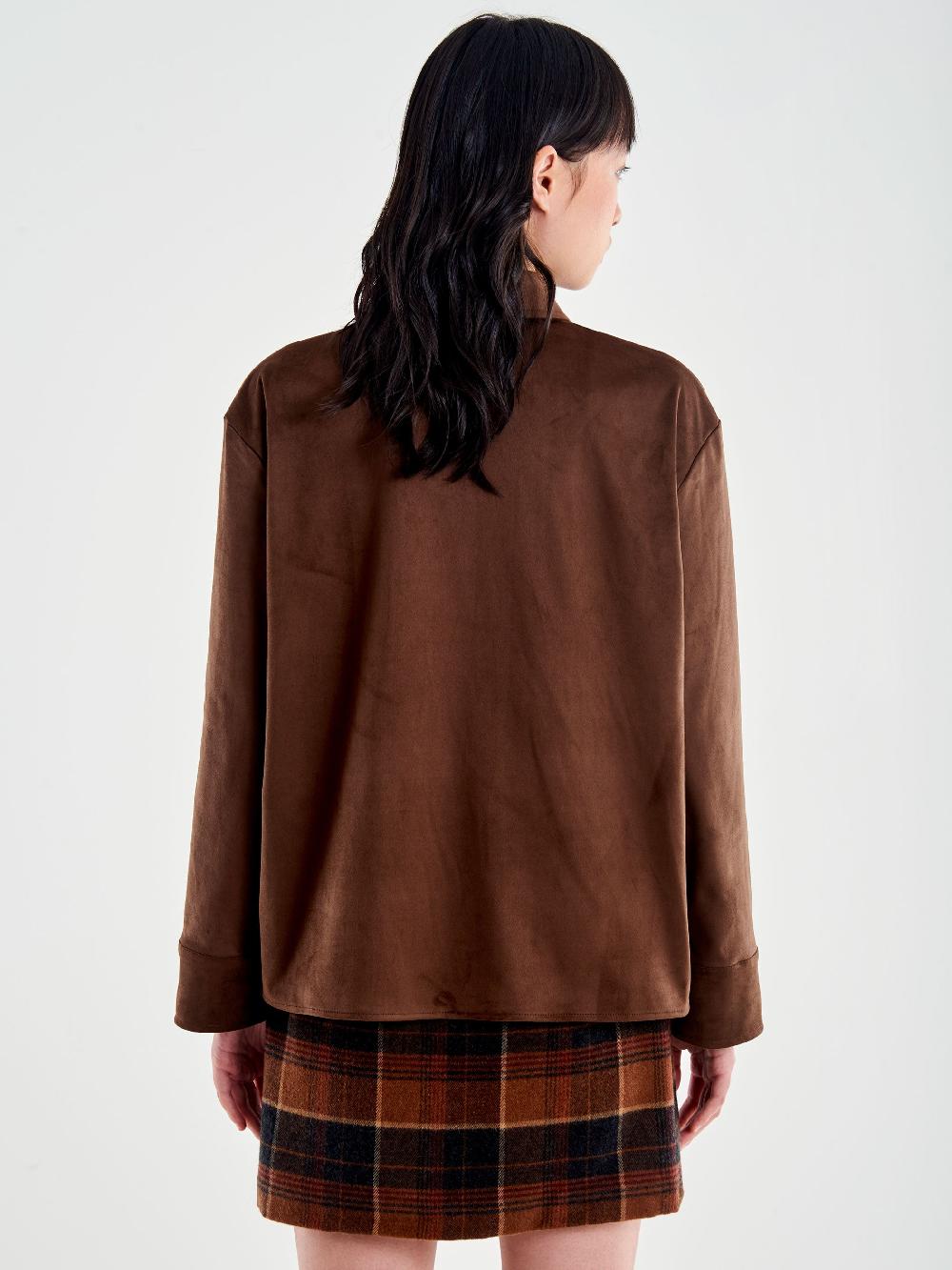 Vicolo Camicia Over in Alcantara Moro Pezzi Unici