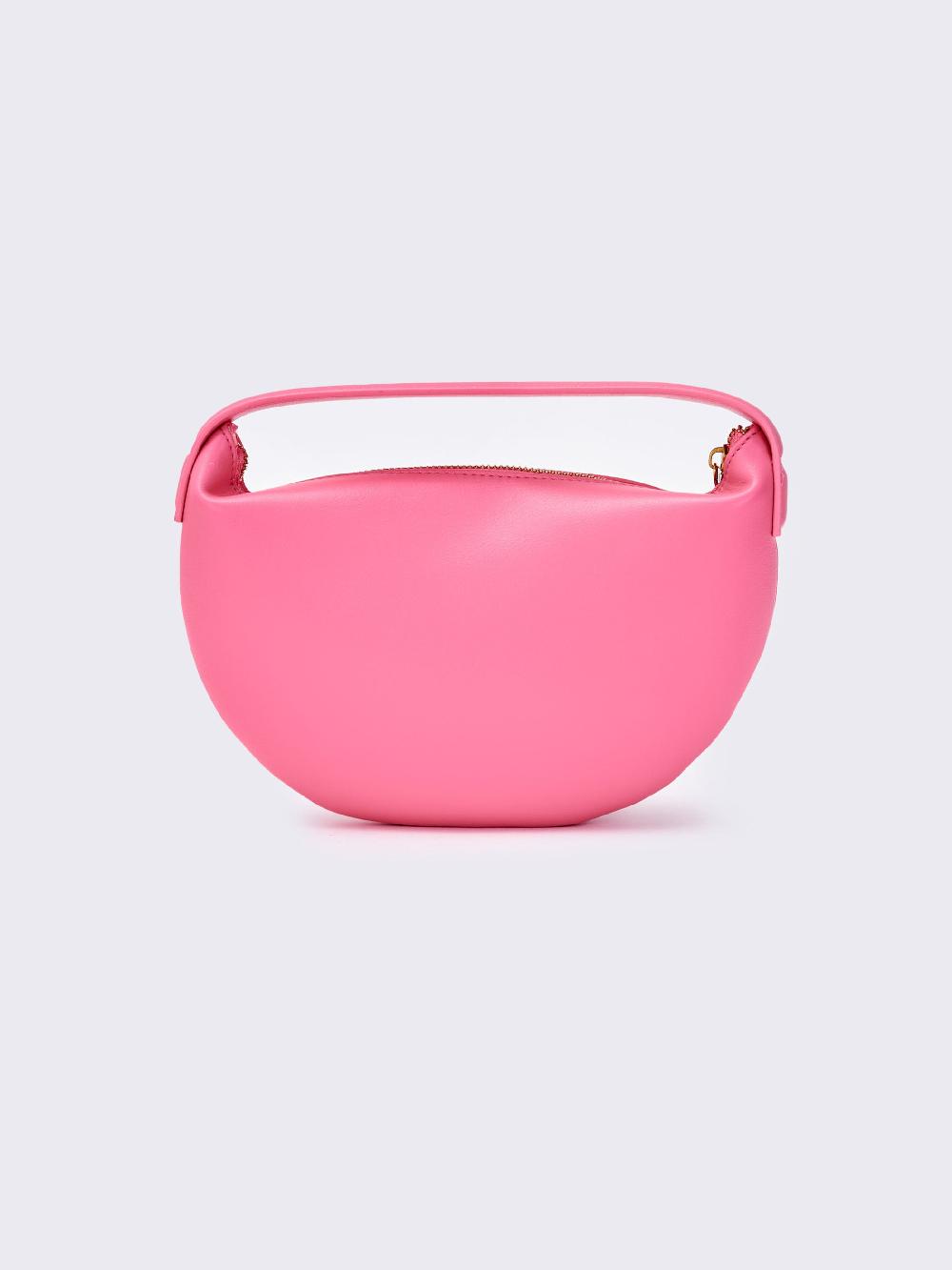 Vicolo Borsa Croissant Fucsia In Vendita