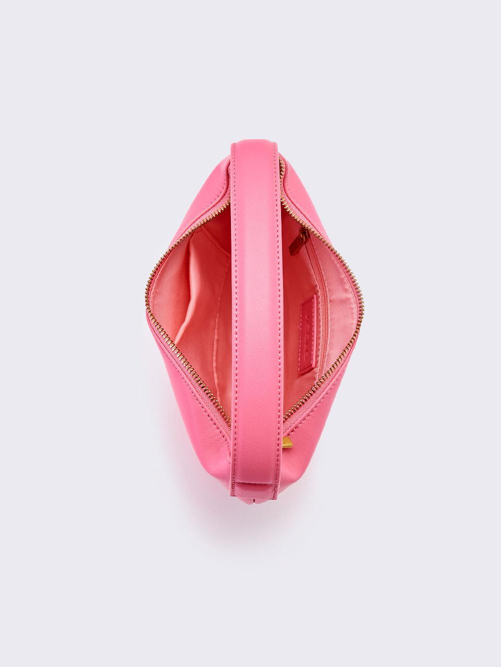 Vicolo Borsa Croissant Fucsia In Vendita