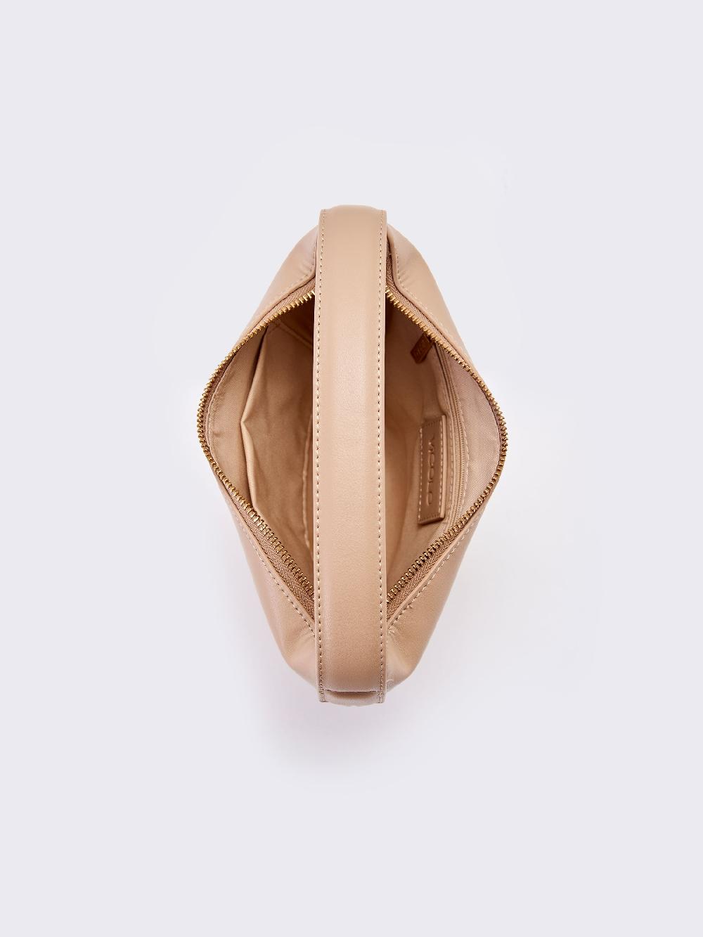 Vicolo Borsa Croissant Beige Saldi