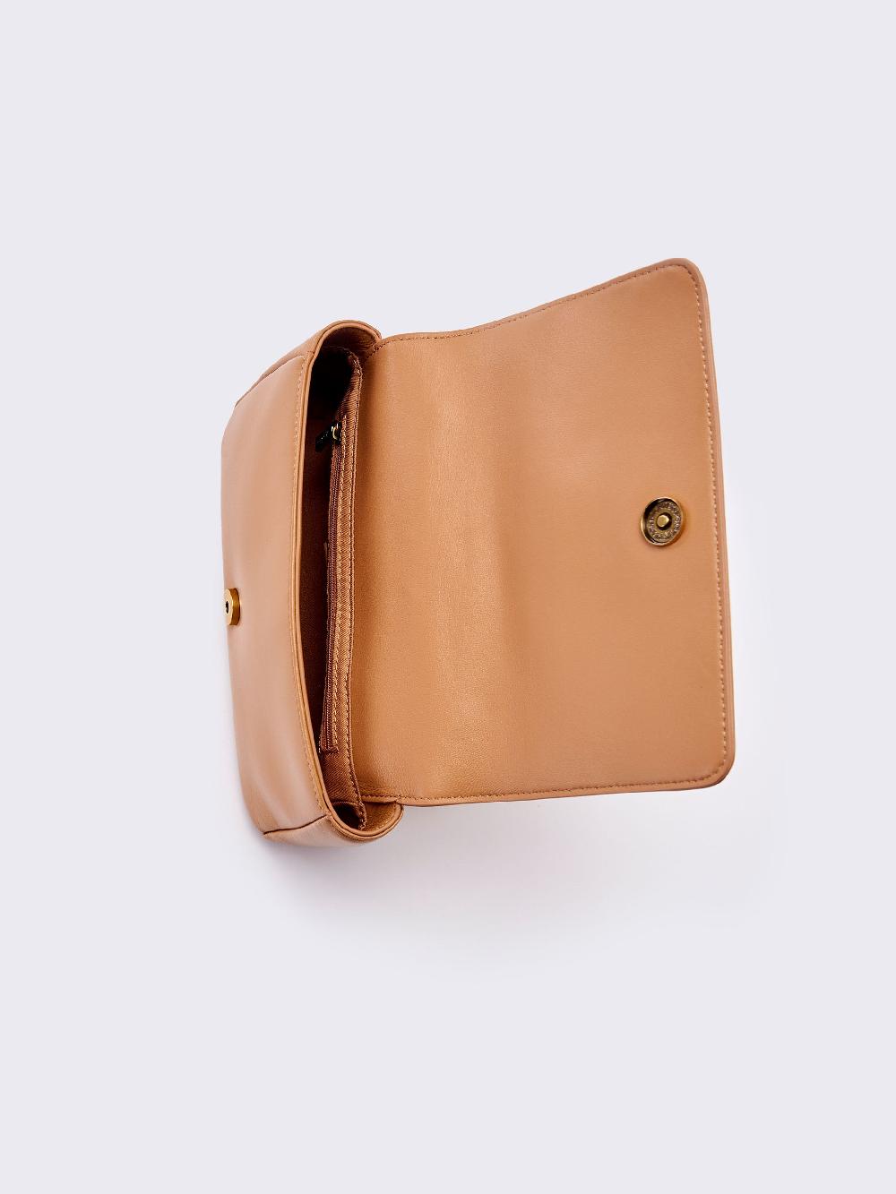 Vicolo Borsa Treasure Cammello Promozione