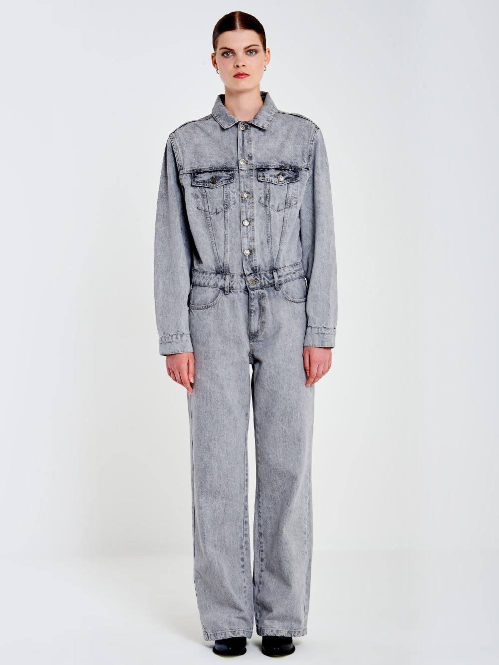 Vicolo Tuta in Denim Grigio – Vicolo Soddisfazione Garantita
