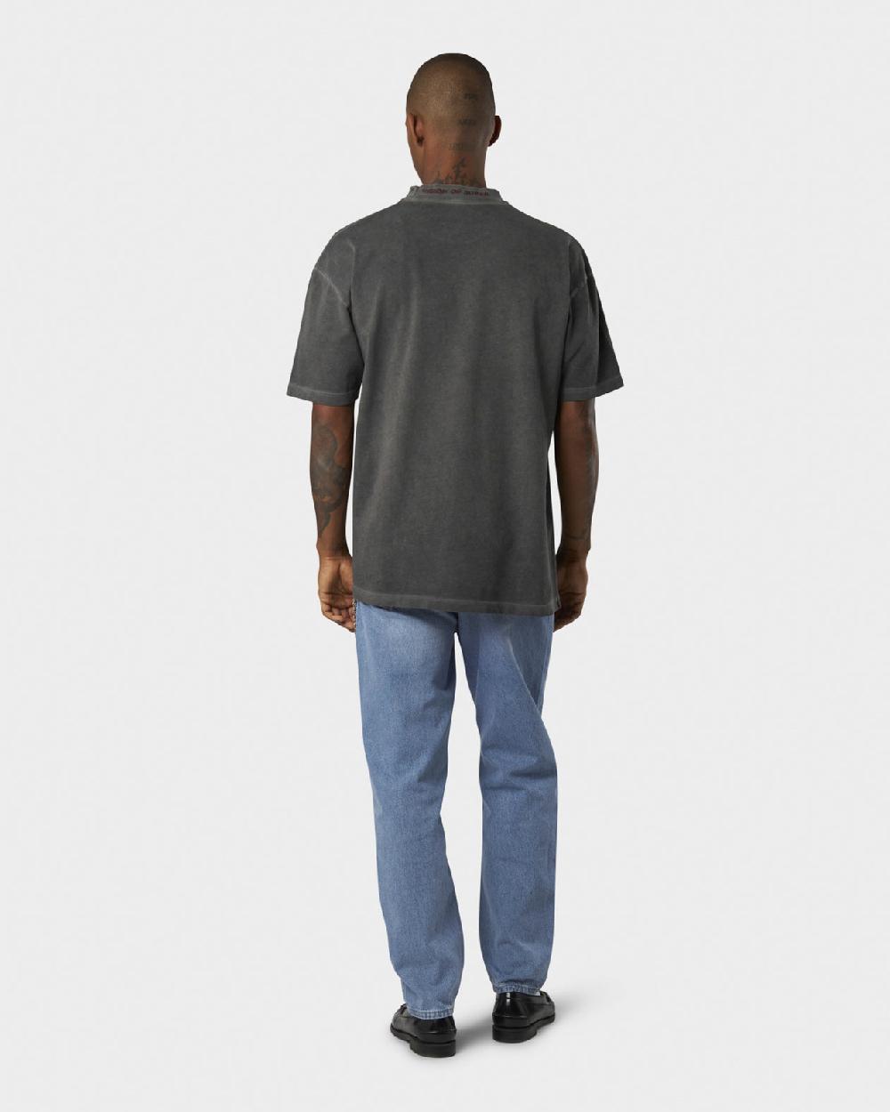 Vision Of Super COLD WASH T-SHIRT WITH FREEDOM PRINT ON FRONT AND METAL LABEL Sottocosto
