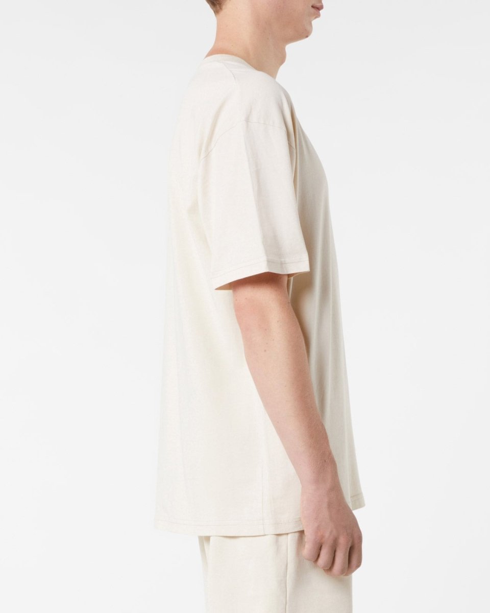 Vision Of Super SAND T-SHIRT WITH EMBROIDERED FLAMING HEART Vendita Calda