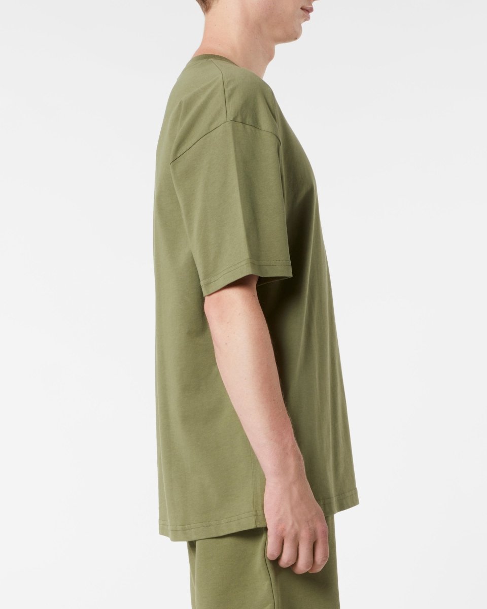 Vision Of Super GREEN T-SHIRT WITH EMBROIDERED FLAMING HEART Fino Al -60%
