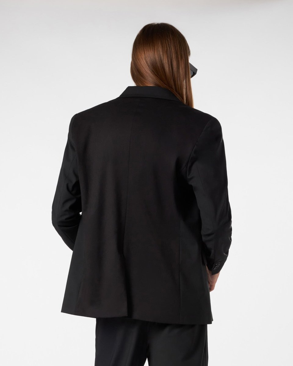 Vision Of Super BLACK BLAZER WITH INTERNAL FLAMES Offerta
