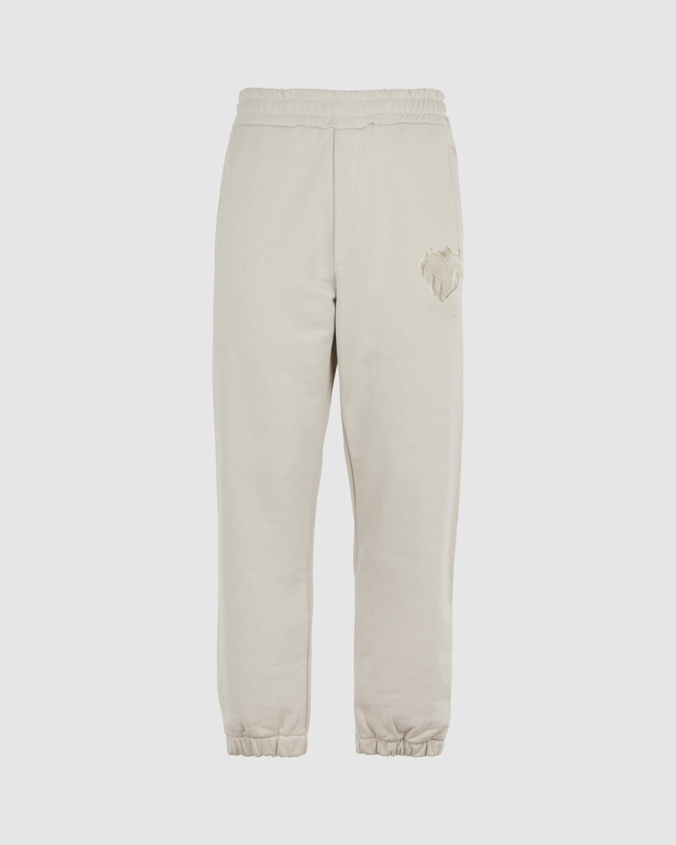 Vision Of Super LONDON FOG PANTS WITH EMBROIDERED FLAMING HEART Negozio