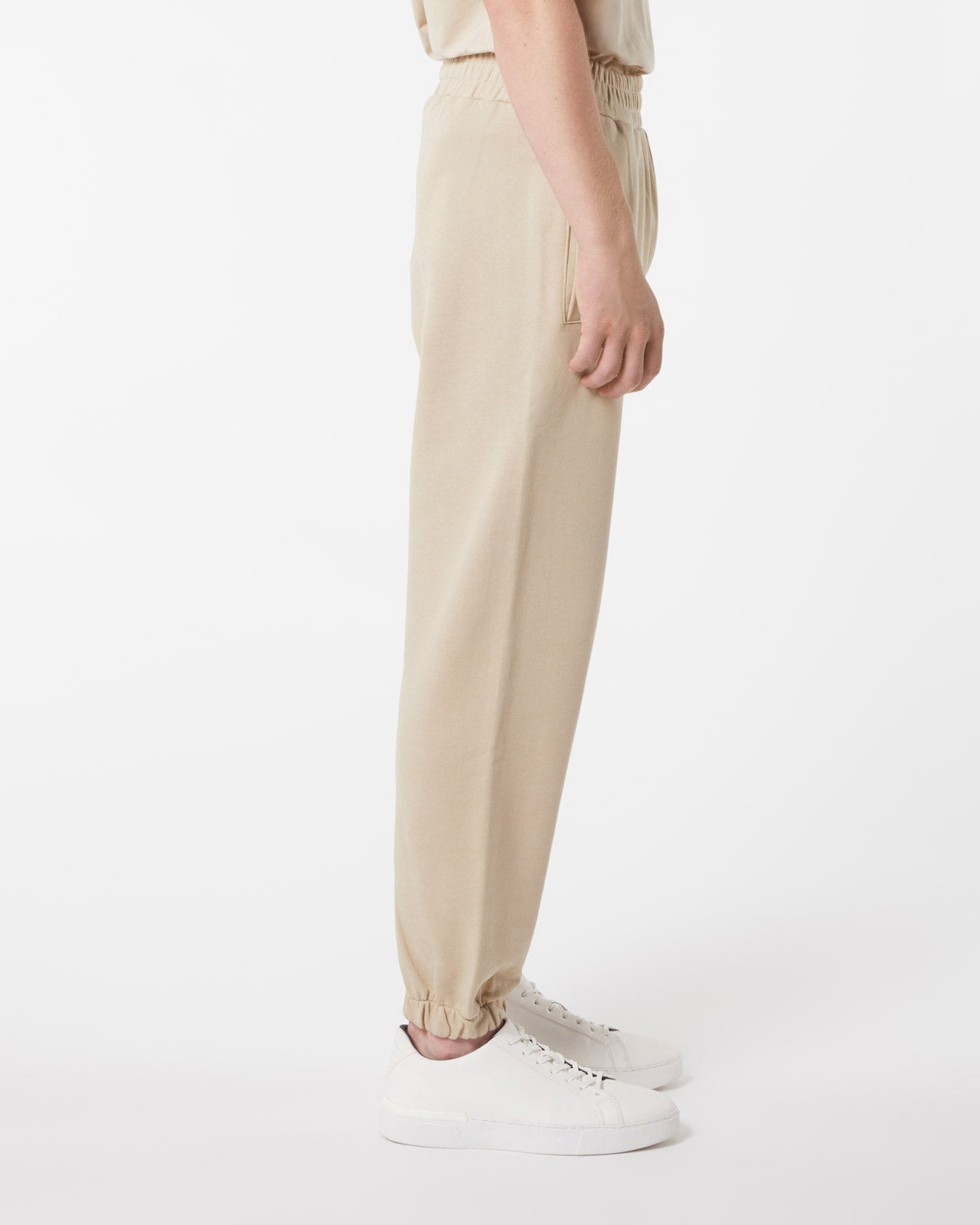 Vision Of Super LIGHT BROWN PANTS WITH EMBROIDERED FLAMING HEART In Saldo