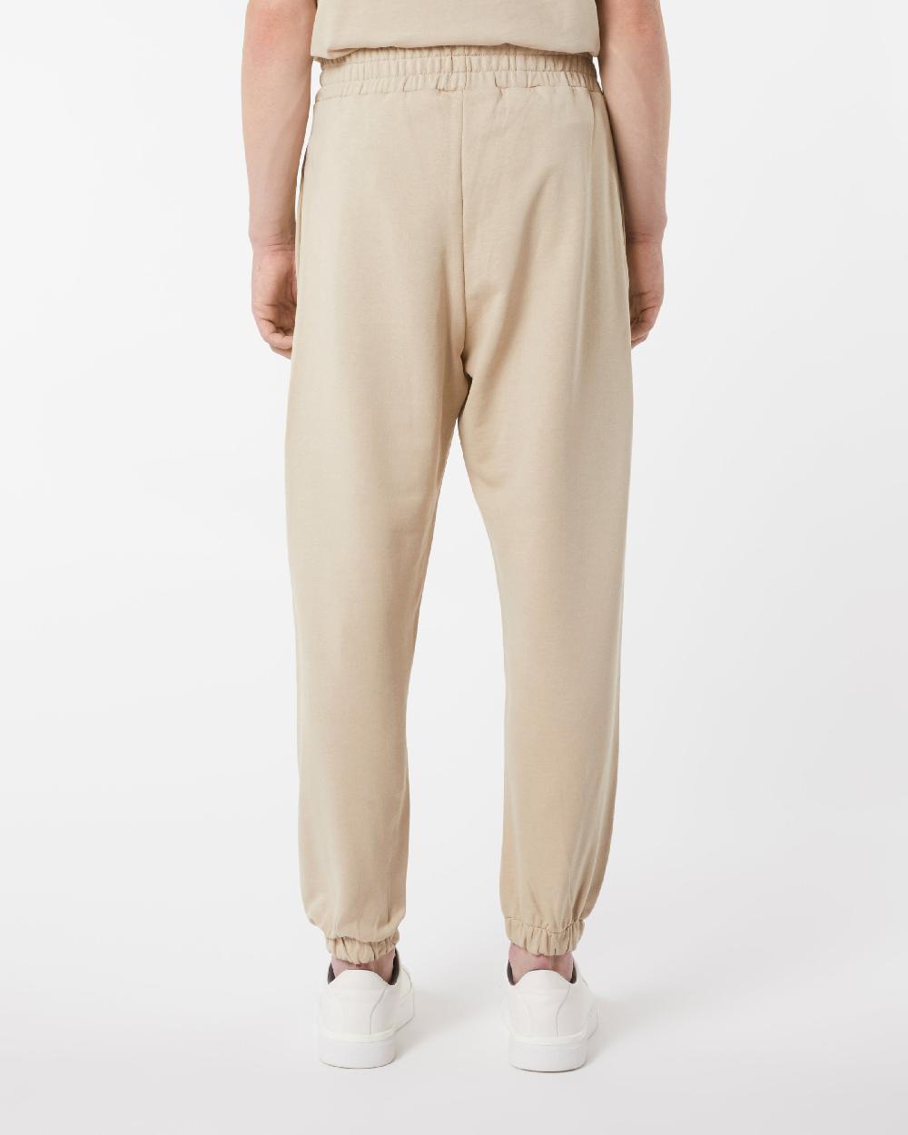 Vision Of Super LIGHT BROWN PANTS WITH EMBROIDERED FLAMING HEART 2025