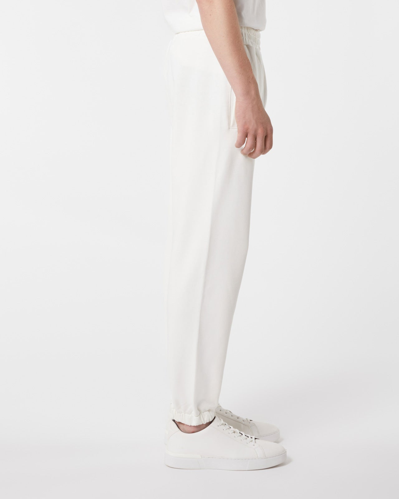 Vision Of Super OFF WHITE PANTS WITH EMBROIDERED FLAMING HEART Italy