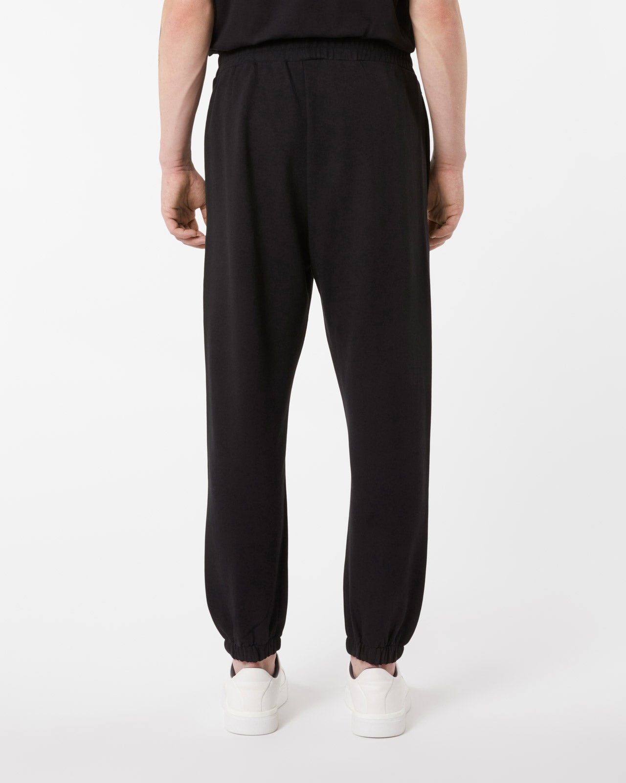 Vision Of Super BLACK PANTS WITH EMBROIDERED FLAMING HEART Vendita