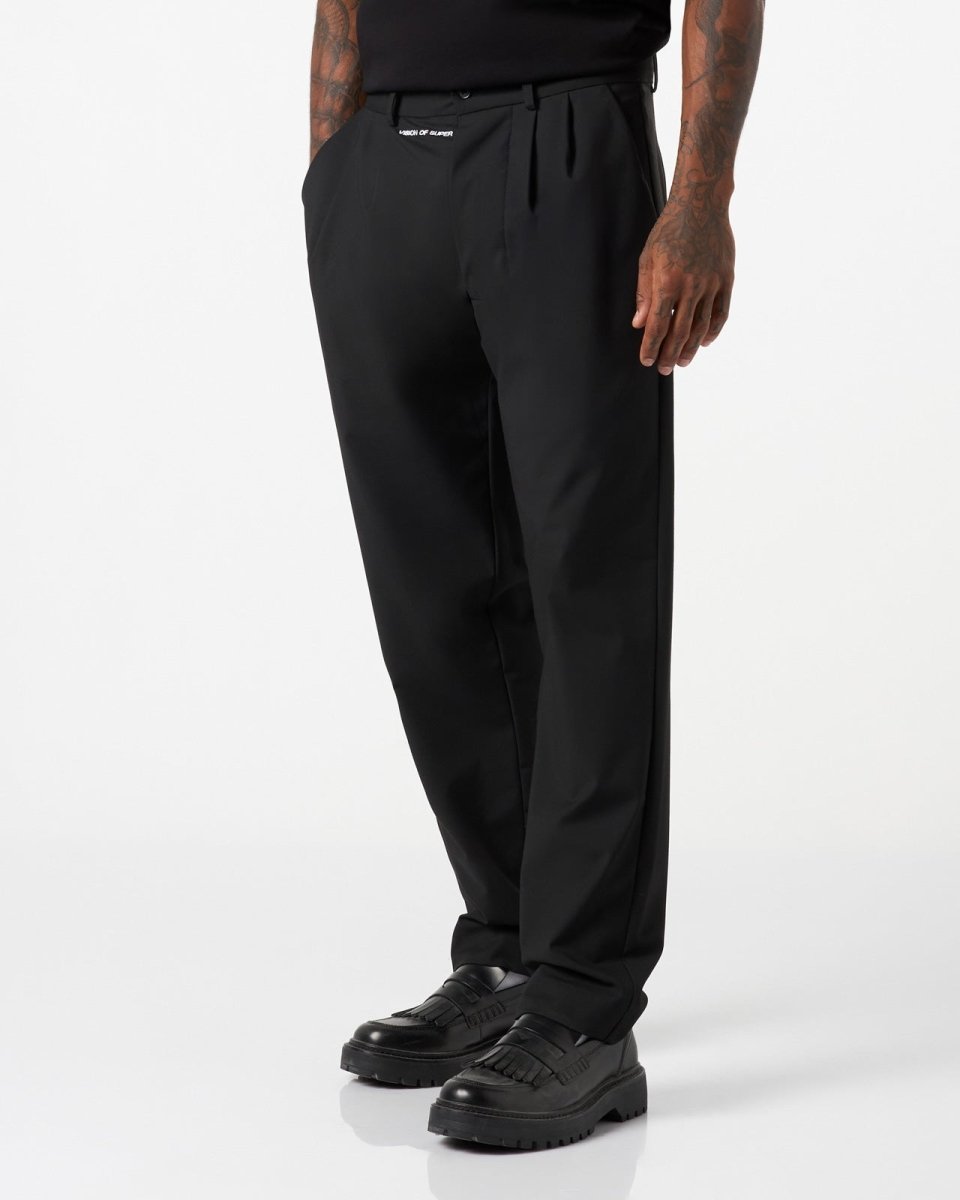 Vision Of Super BLACK TROUSERS In Linea