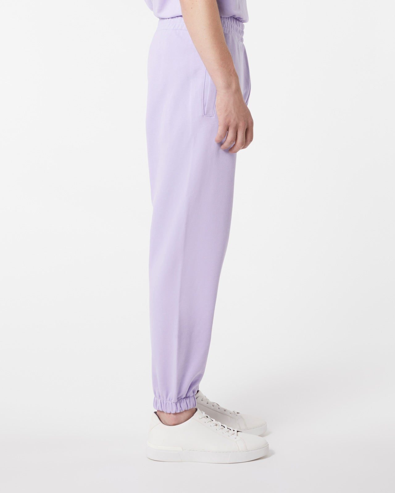 Vision Of Super LILAC PANTS WITH EMBROIDERED FLAMING HEART Negozi Online