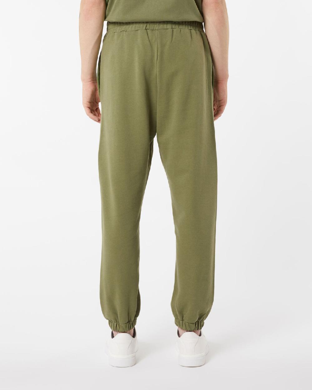 Vision Of Super GREEN PANTS WITH EMBROIDERED FLAMING HEART Affare Del Giorno