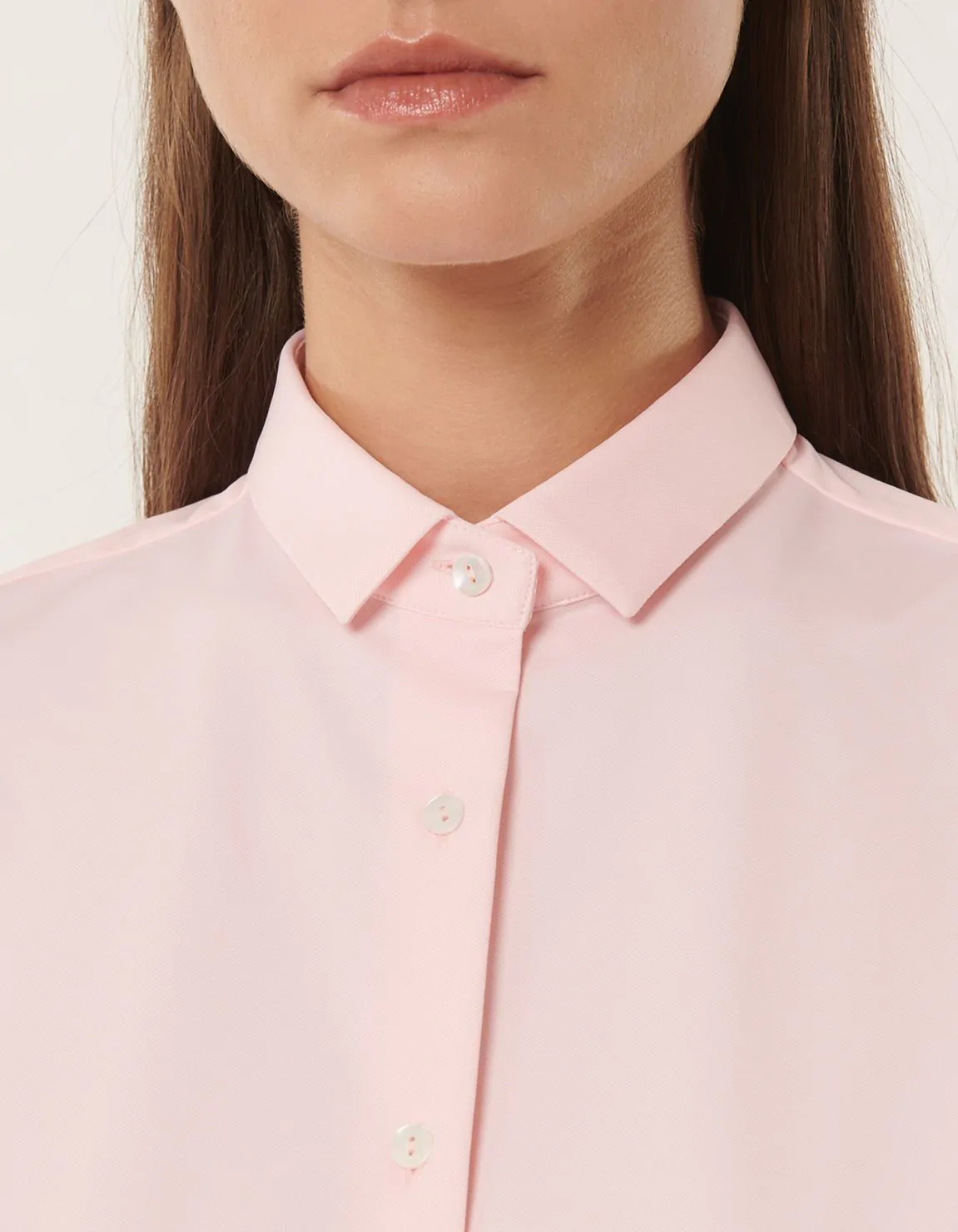 Xacus Camicia Rosa chiaro Active Tinta Unita