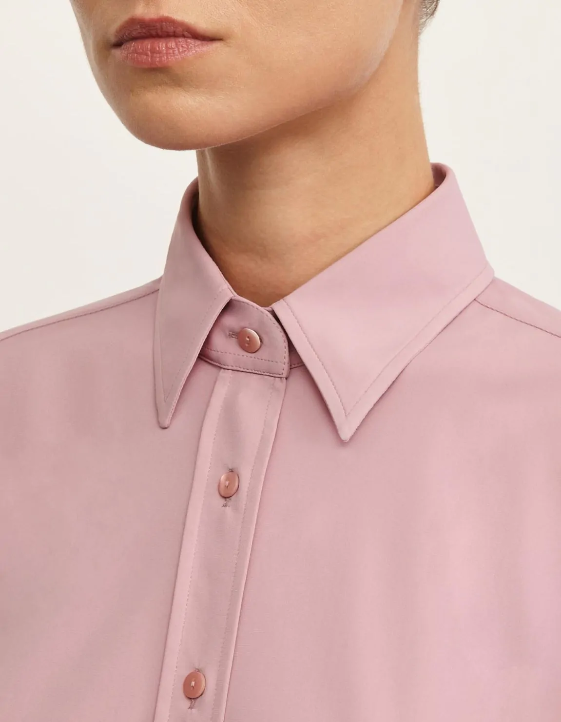 Xacus Camicia Rosa antico Active Tinta Unita