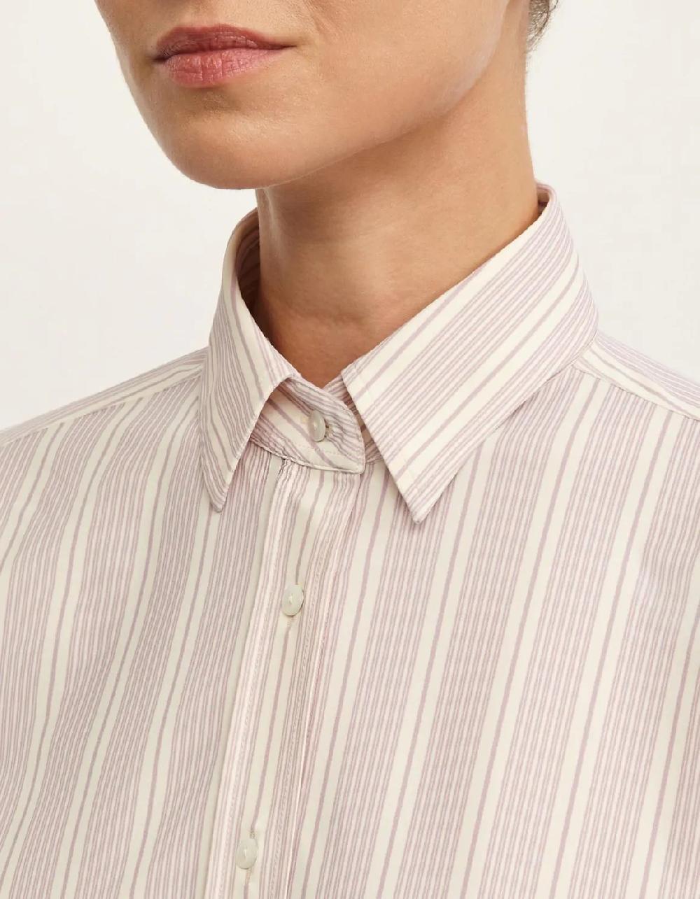 Xacus Camicia Rosa antico Active Righe