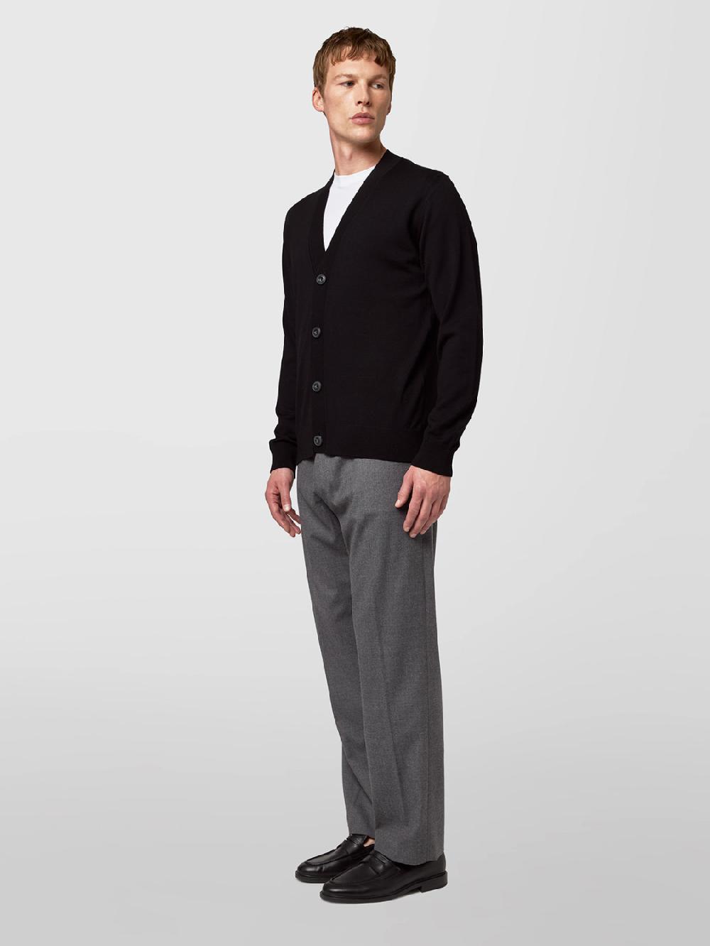Alpha studio CARDIGAN TOPPE IN MERINOS Novità