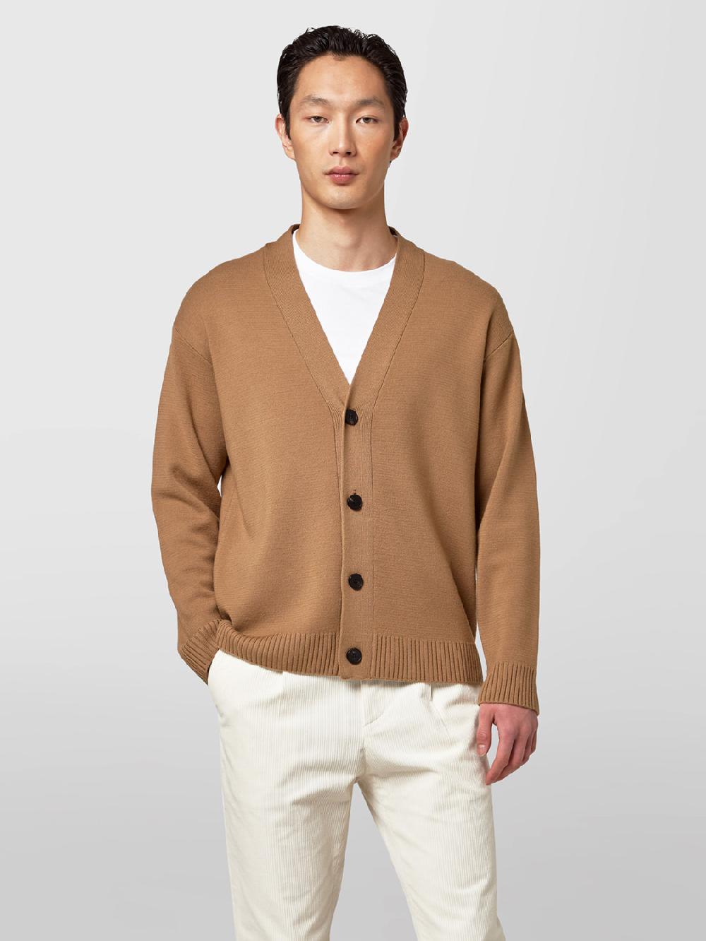 Alpha studio CARDIGAN COMFORT IN LANA Saldi Di Fabbrica