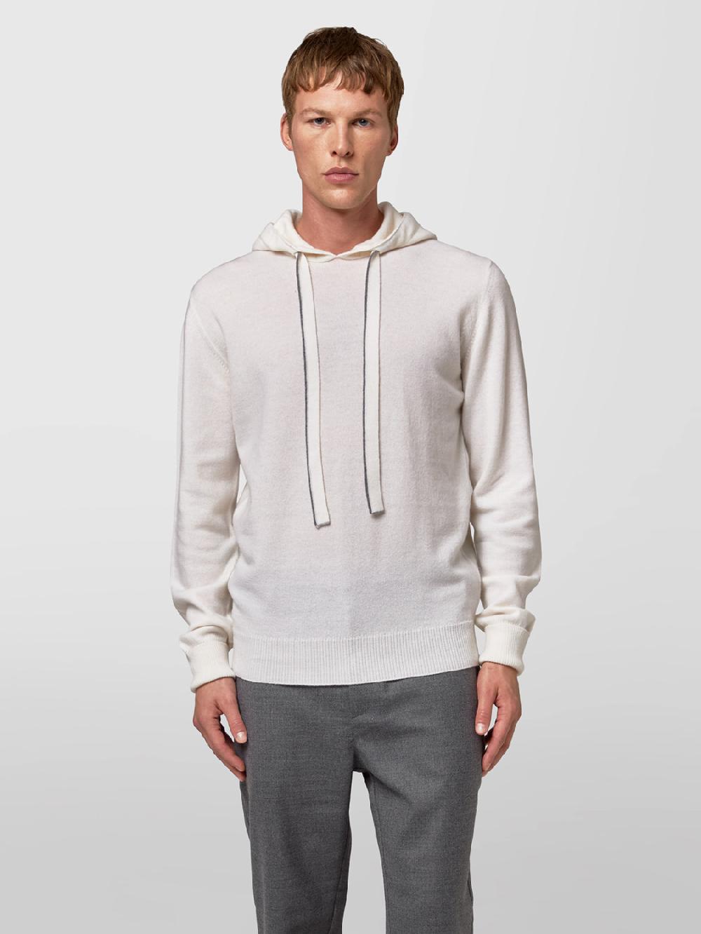 Alpha studio FELPA GEELONG CON CAPPUCCIO Nuova