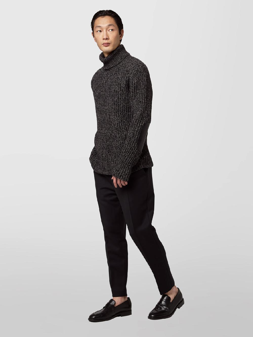 Alpha studio CICLISTA IN ALPACA MOULINE CON TOPPE Pezzi Unici