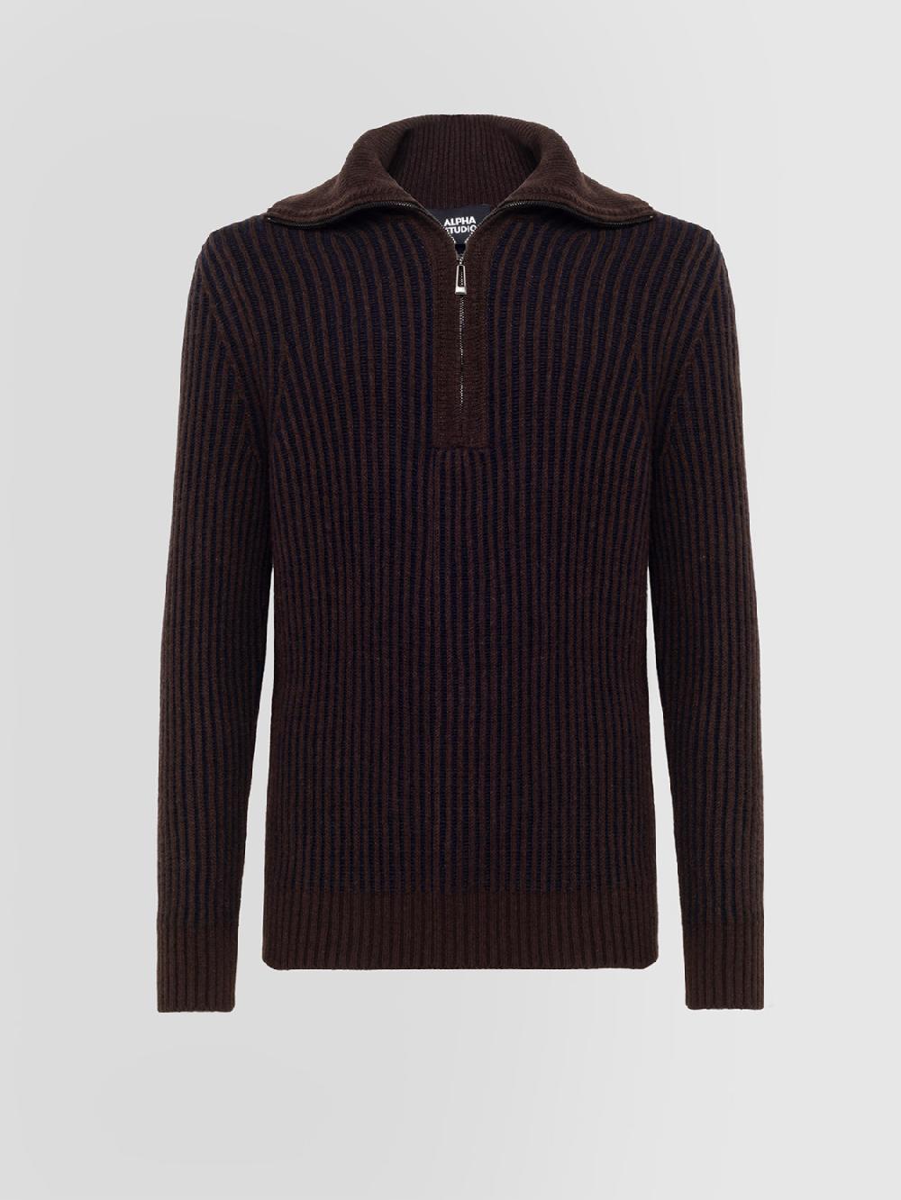 Alpha studio LUPETTO IN LANA E CASHMERE VANISE