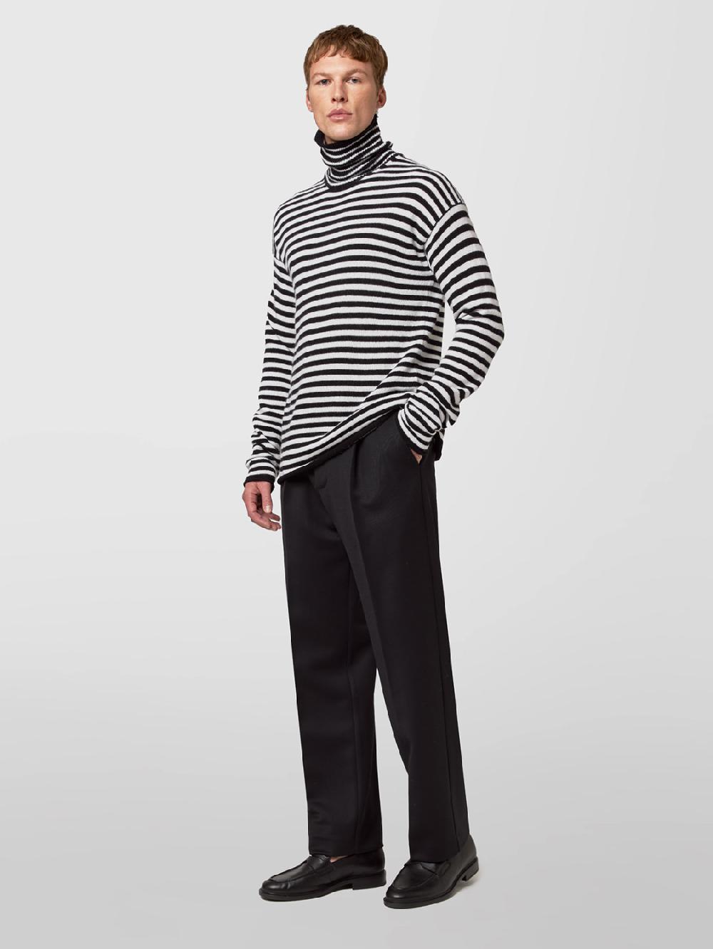 Alpha studio LUPETTO RIGATO IN LANA E CASHMERE Promozione Limitata