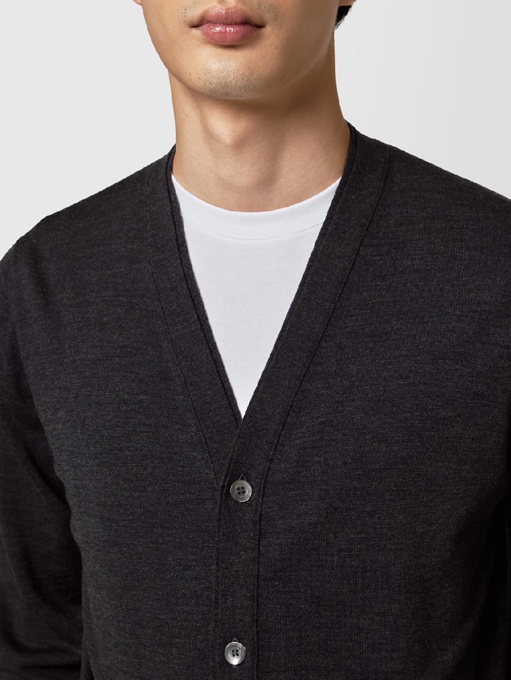 Alpha studio CARDIGAN IN MERINOS ULTRAFINE Shopping Online