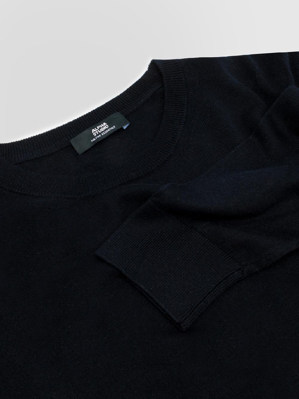 Alpha studio GIROCOLLO IN SETA E CASHMERE Sottocosto