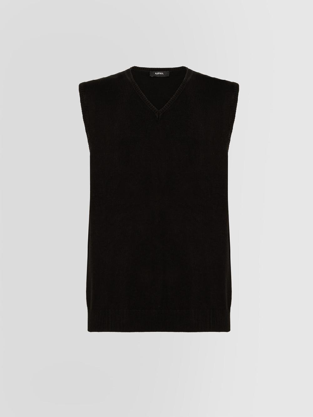 Alpha studio GILET IN VISCOSA