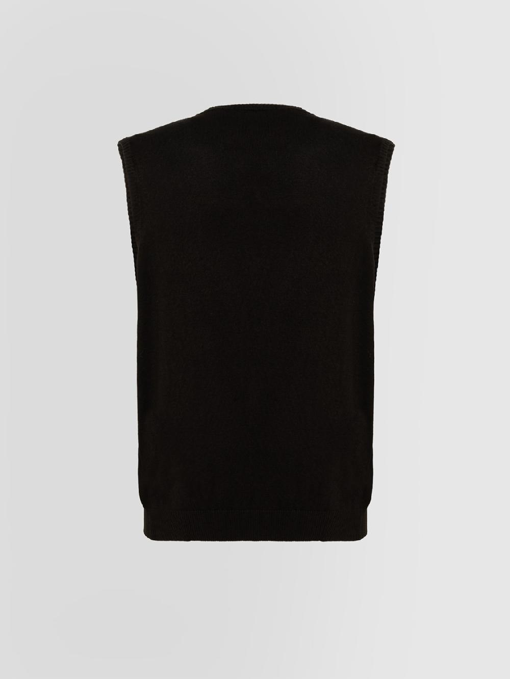 Alpha studio GILET IN VISCOSA Sconto