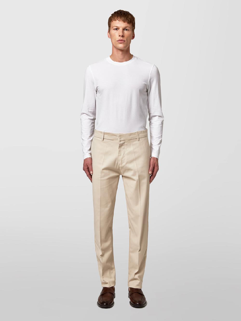 Alpha studio PANTALONE CHINO IN COTONE Vendita Economica
