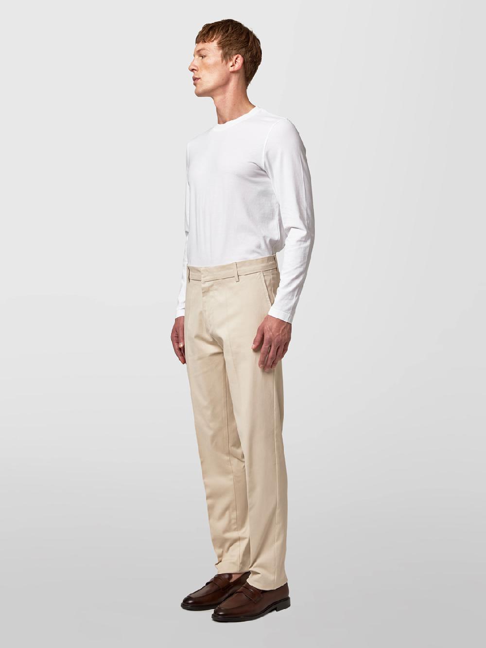 Alpha studio PANTALONE CHINO IN COTONE Vendita Economica