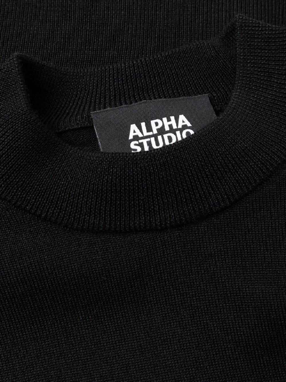 Alpha studio GIROCOLLO M/L RASATO RAGLAN I Più Venduti