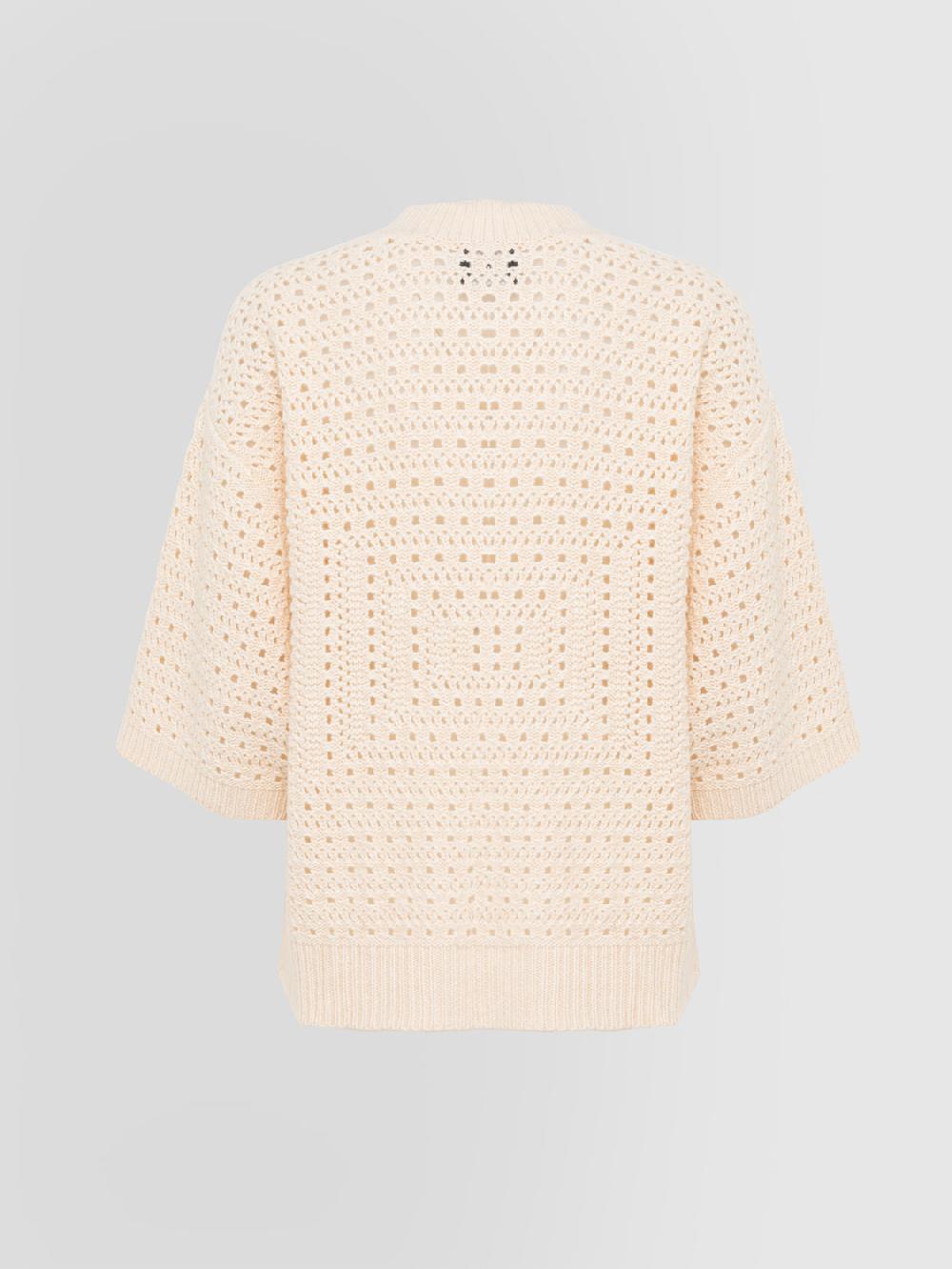 Alpha studio GIROCOLLO PUNTO MAGLIA TRAFORATO 2025