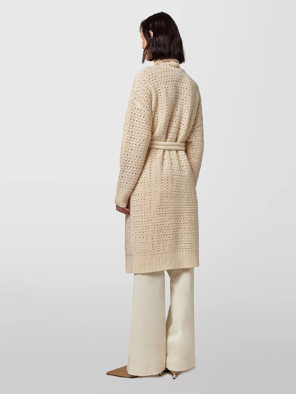 Alpha studio MAXI CARDIGAN PUNTO MAGLIA In Linea