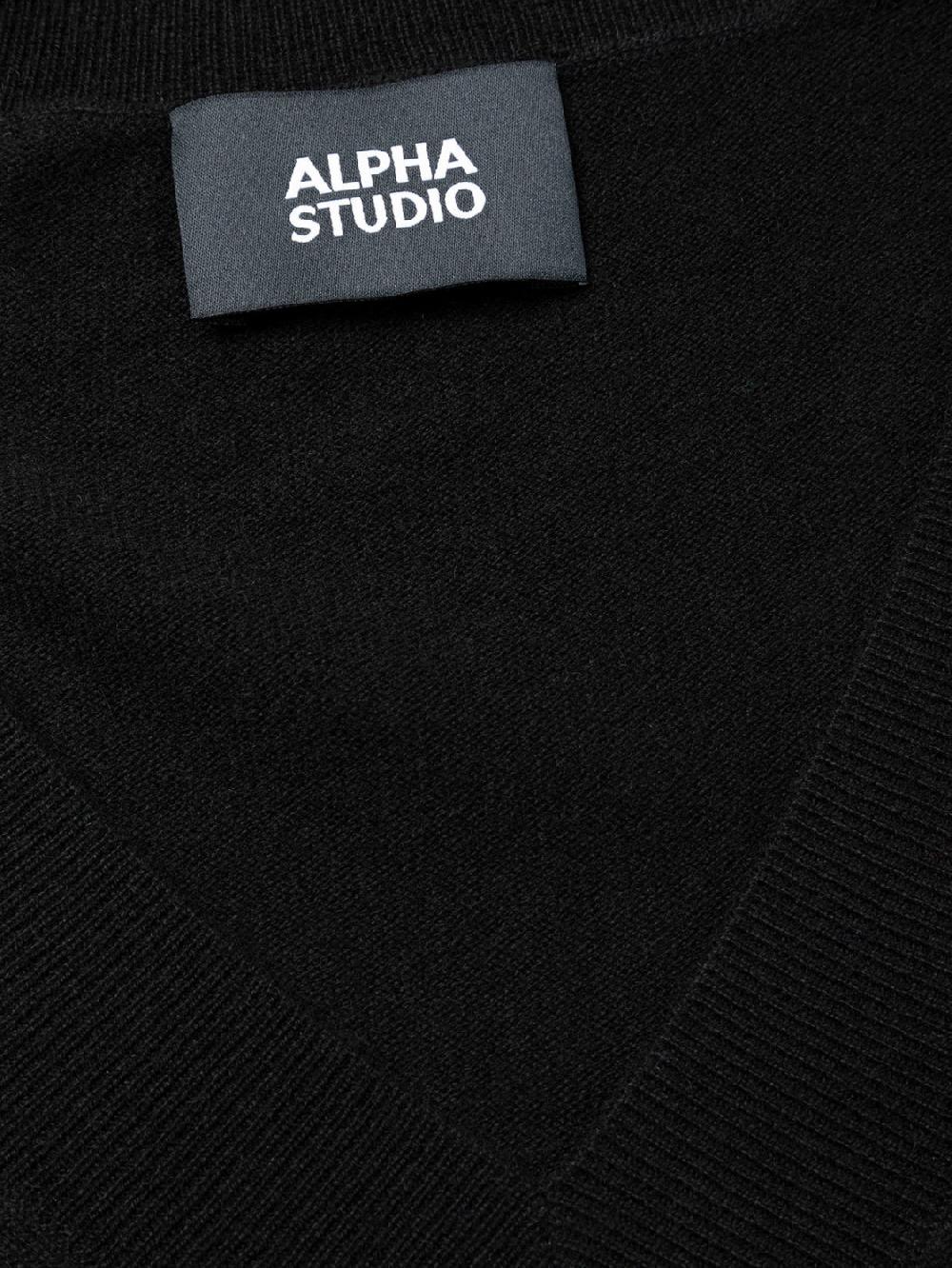 Alpha studio SCOLLO V M/L RASATO Sottocosto