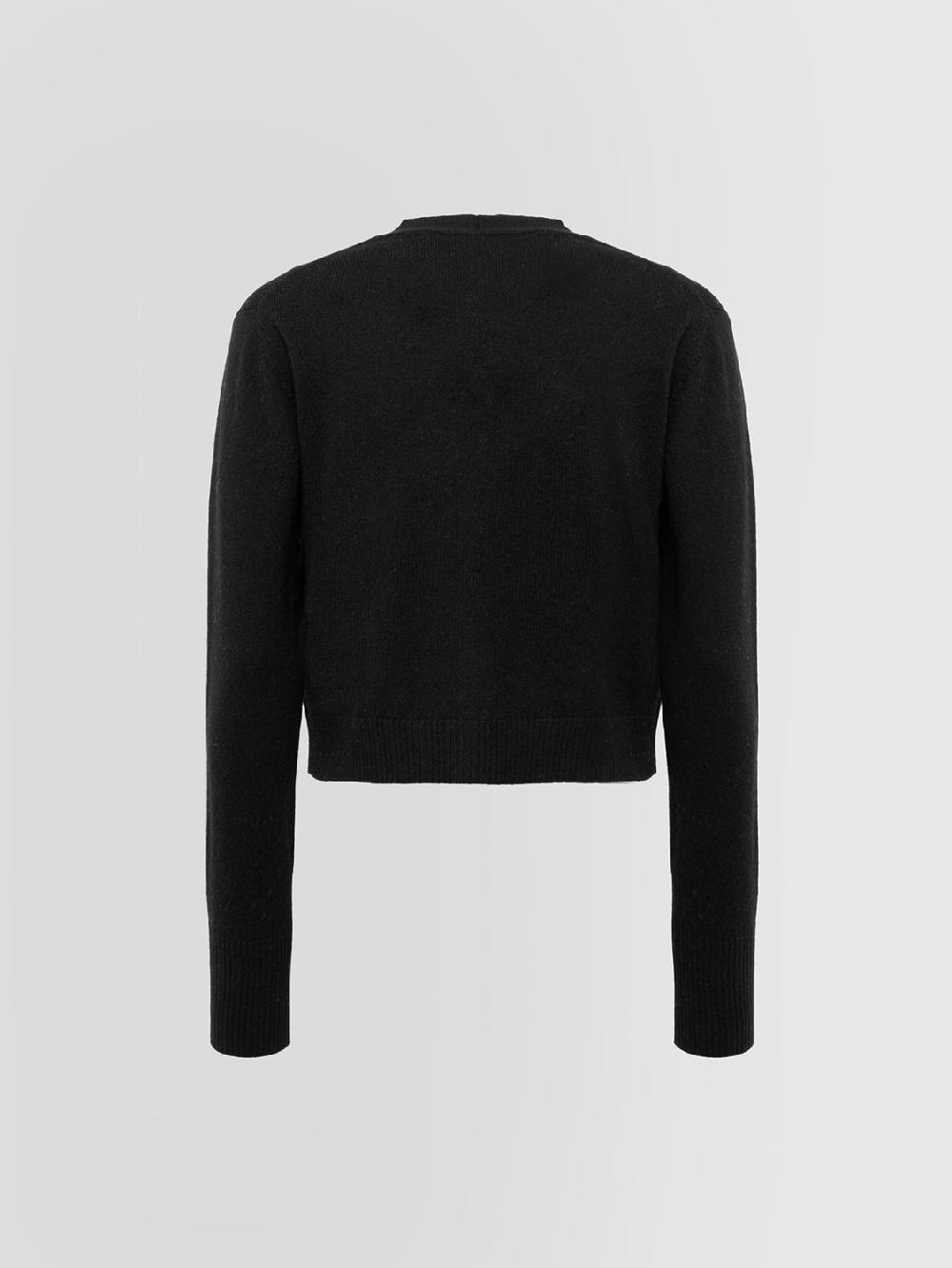 Alpha studio CARDIGAN CROPPED FIT M/L RASATO Sconto