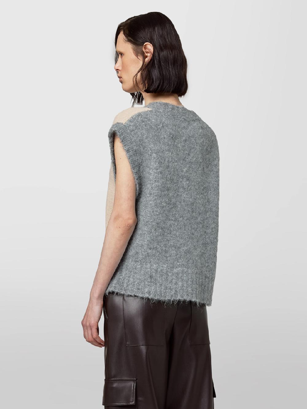 Alpha studio SCOLLO V S/M RASATO BI-MATERIALE Saldi Di Fabbrica