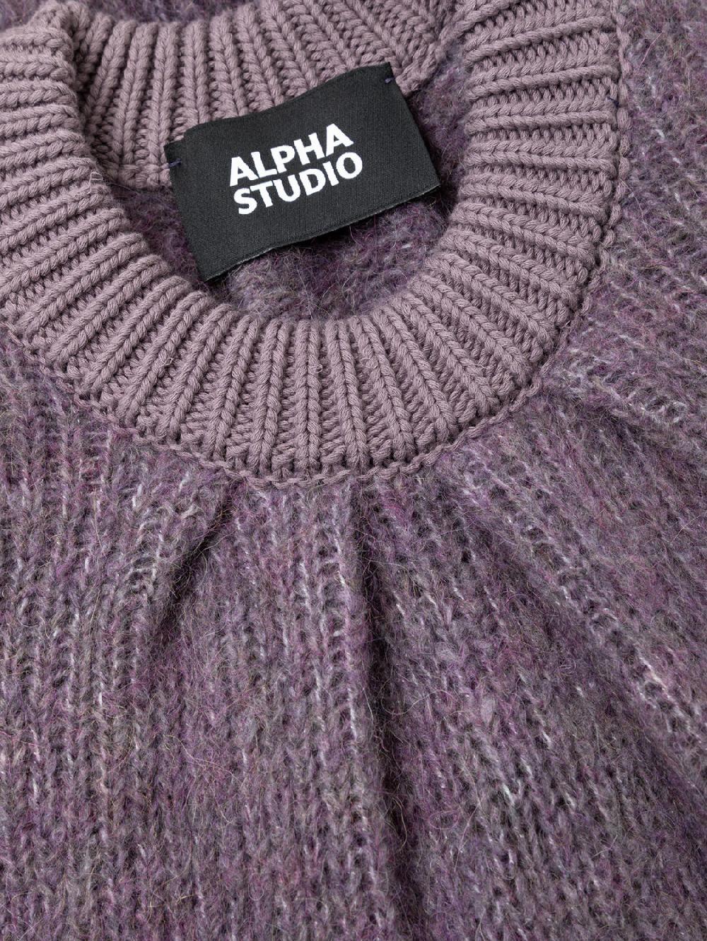 Alpha studio GIROCOLLO S/M KIMONO RASATO Vendite Flash
