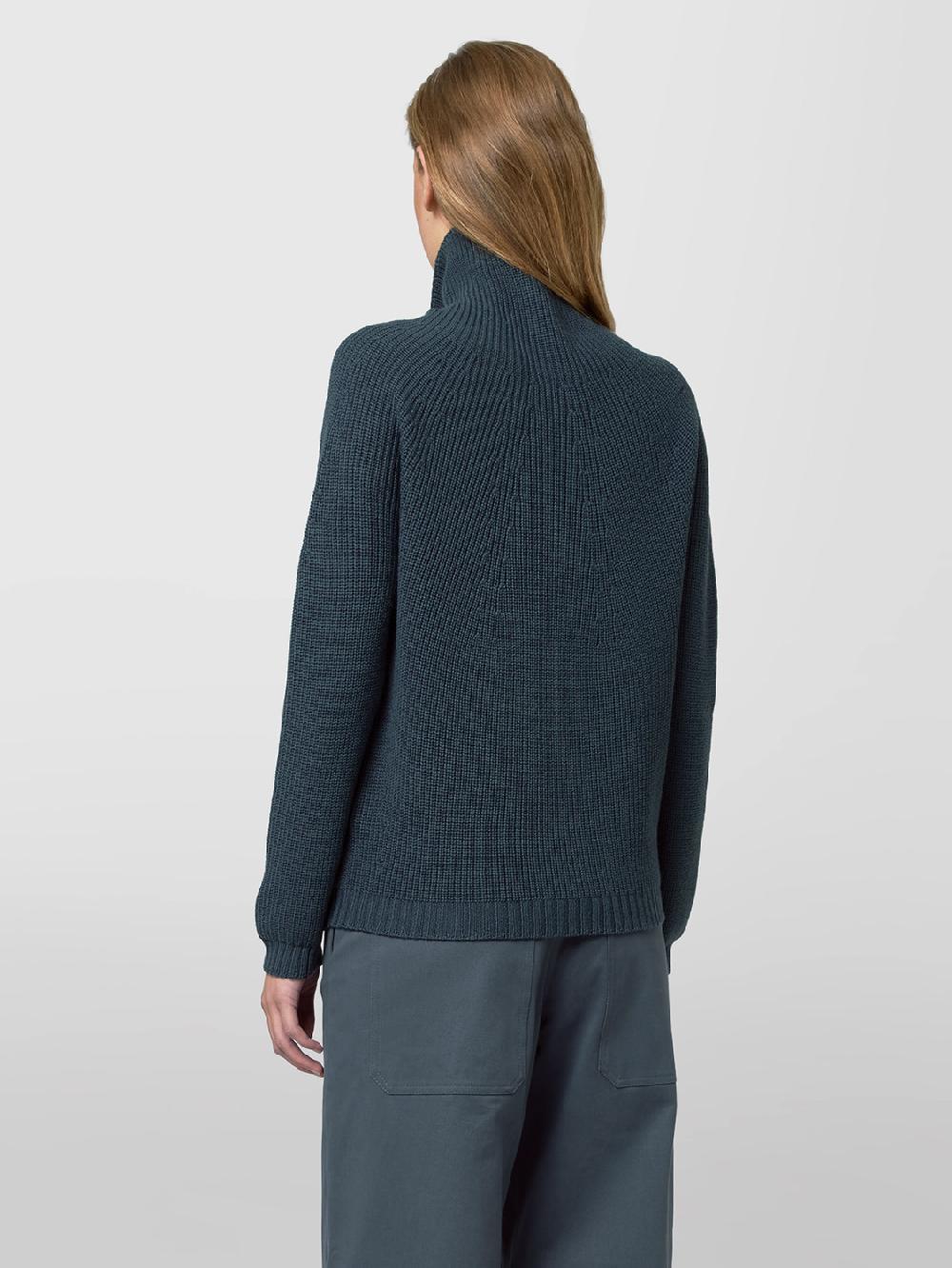 Alpha studio COLLO ALTO M/L MAGLIA PERLATA INTEGRALE Italia