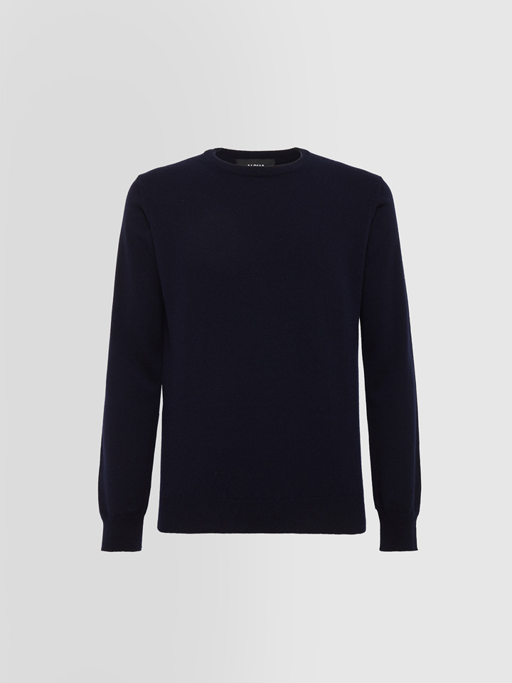 Alpha studio GIROCOLLO BASIC IN CASHMERE Shopping Online